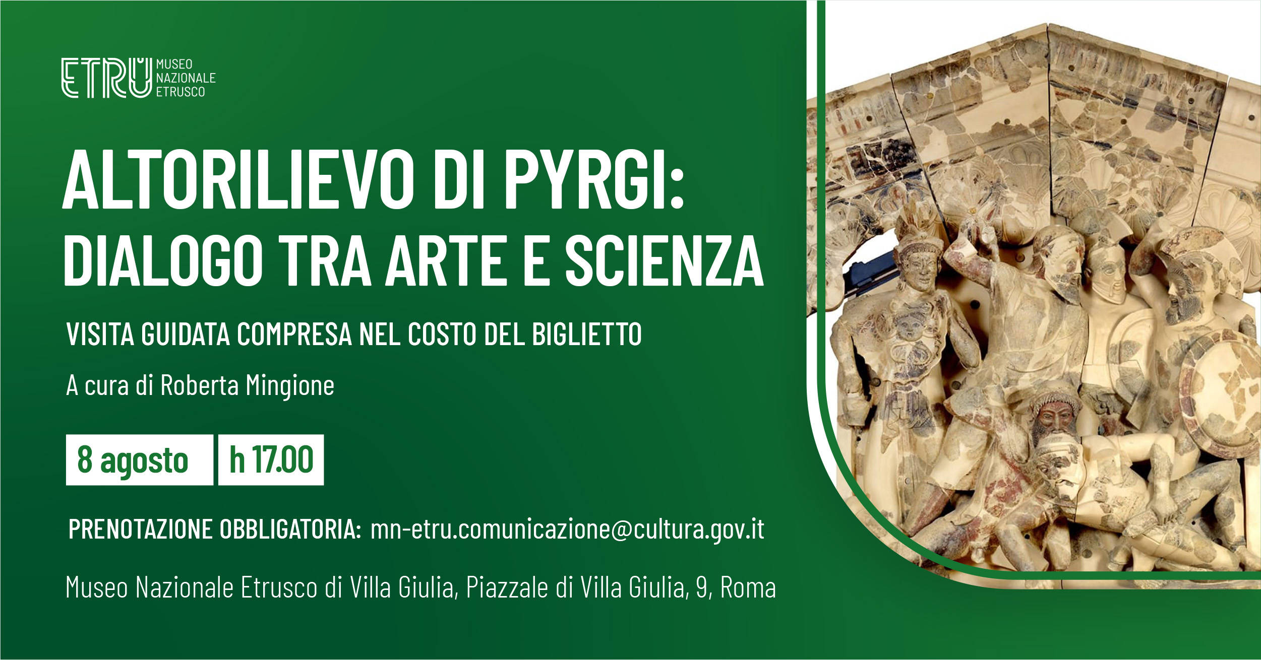 Altorilievo di Pyrgi: dialogo tra arte e scienza